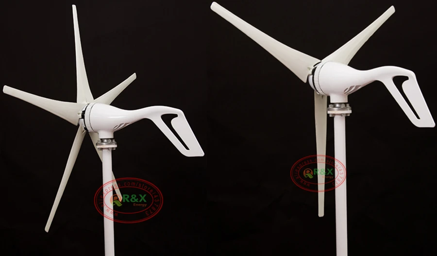 Fora do Uso Doméstico do Gerador da Turbina Eólica da Grade Vem com Controlador da Carga com Certificação do ce Micro 800w Computers & Electronics