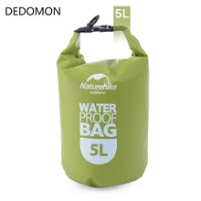 Naturehike открытый ПВХ Водонепроницаемый сухой мешок для хранения Рафтинг Спорт Каякинг Каноэ Плавательный мешок 5L дорожные наборы