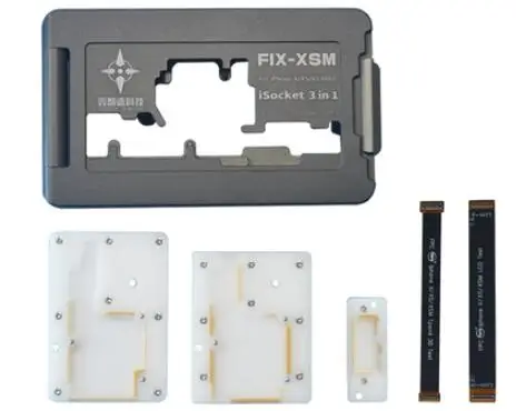 3 in 1 Mobile Phone Mainboard Repairing Platform Testing Fixture for iPhone X XS XS MAX Middle Layer Mid Frame Testing Repairing - Color: 3in1 for iX XS XSMAX