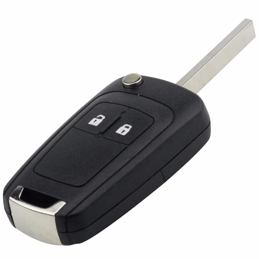 Jingyuqin 2/3/4/5 кнопки складной ключ оболочки пустой для Chevrolet Lova Паруса Aveo Cruze замена флип дистанционный ключ чехол Брелок Обложка