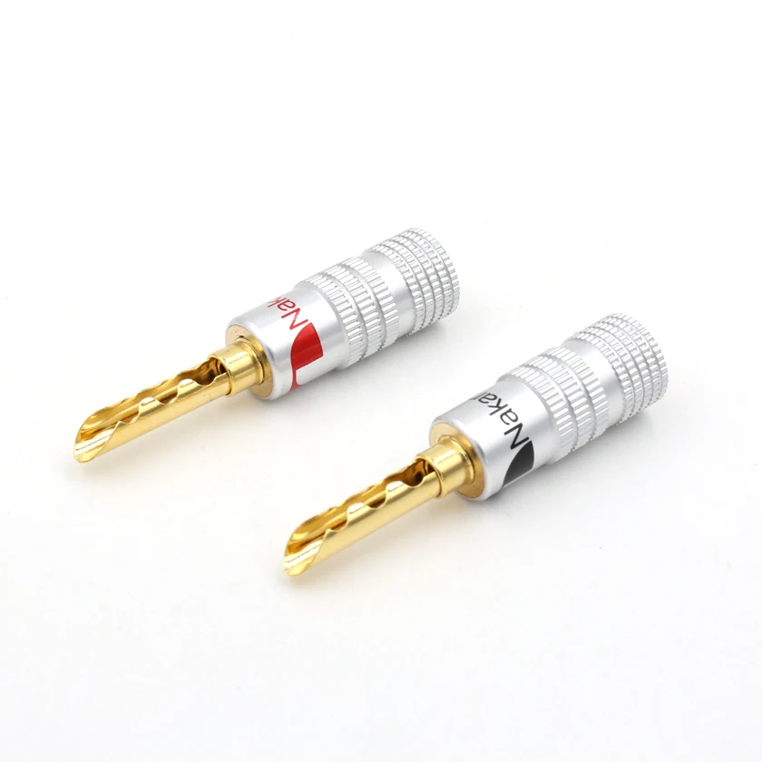 10 шт. разъем банан Nakamichi для динамика|speaker cable plug|connectors for cablesconnector plug |