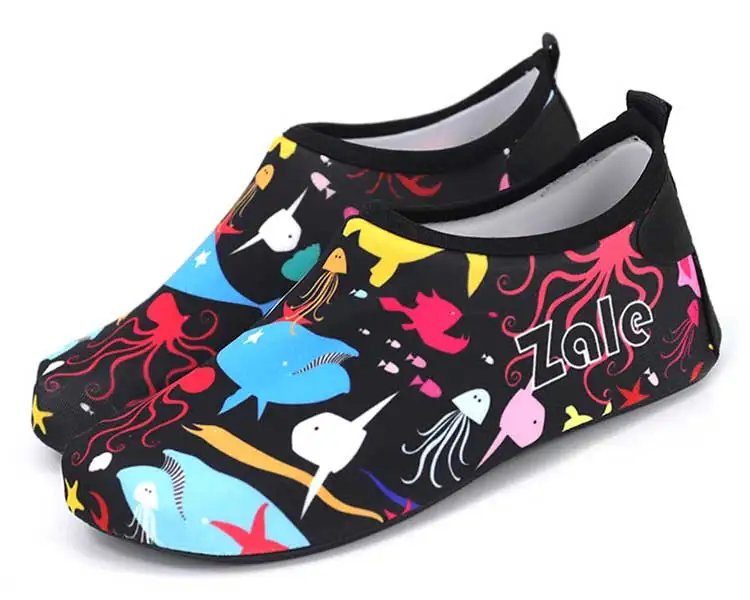 Детские кроссовки для девочек пляжная обувь для мальчиков обувь для плавания для бассейна 18 видов цветов быстросохнущие вьетнамки - Цвет: 12