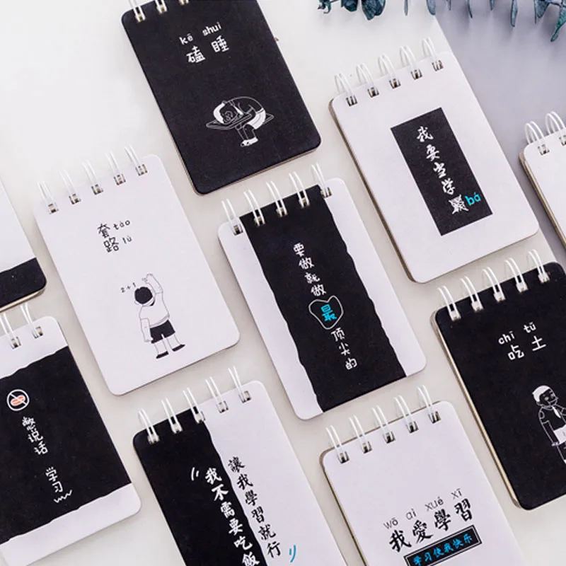 

2019 New Planner Notebook Bullet Journal Vocabulary Writing Diary Sketchbook Book for School Student Stationery