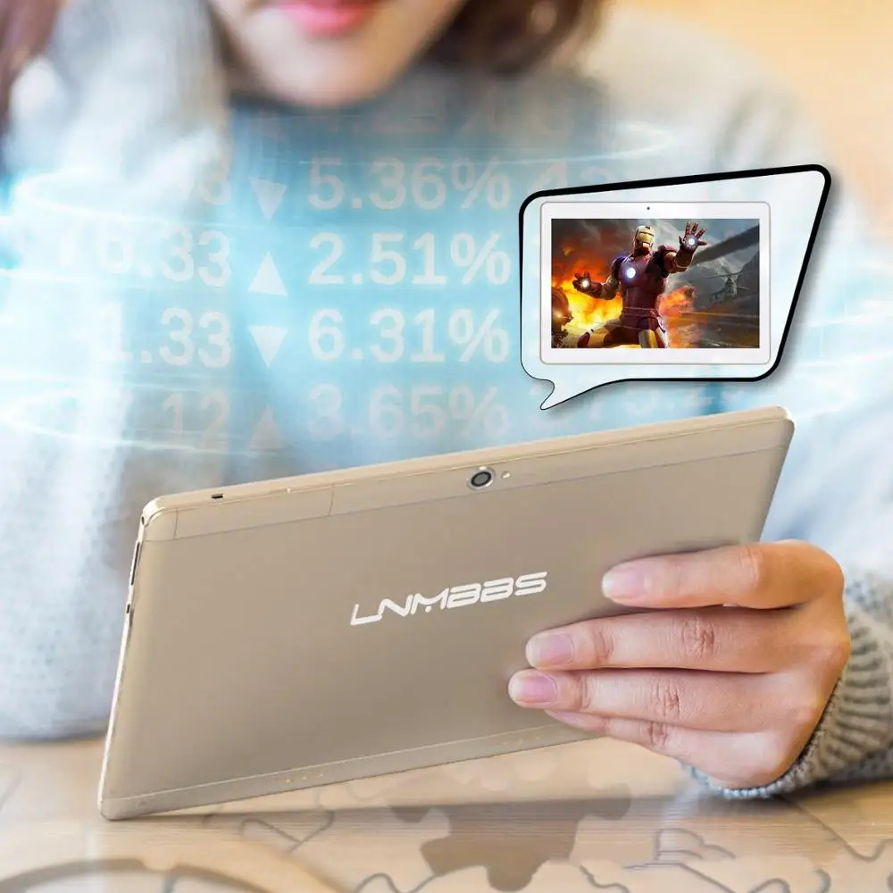 

LNMBBS Tablet 10.1 Android 5.1 Tablets external hard drive 3G Phone call wifi multi quad core ablet com frete gratis 2+32GB gift