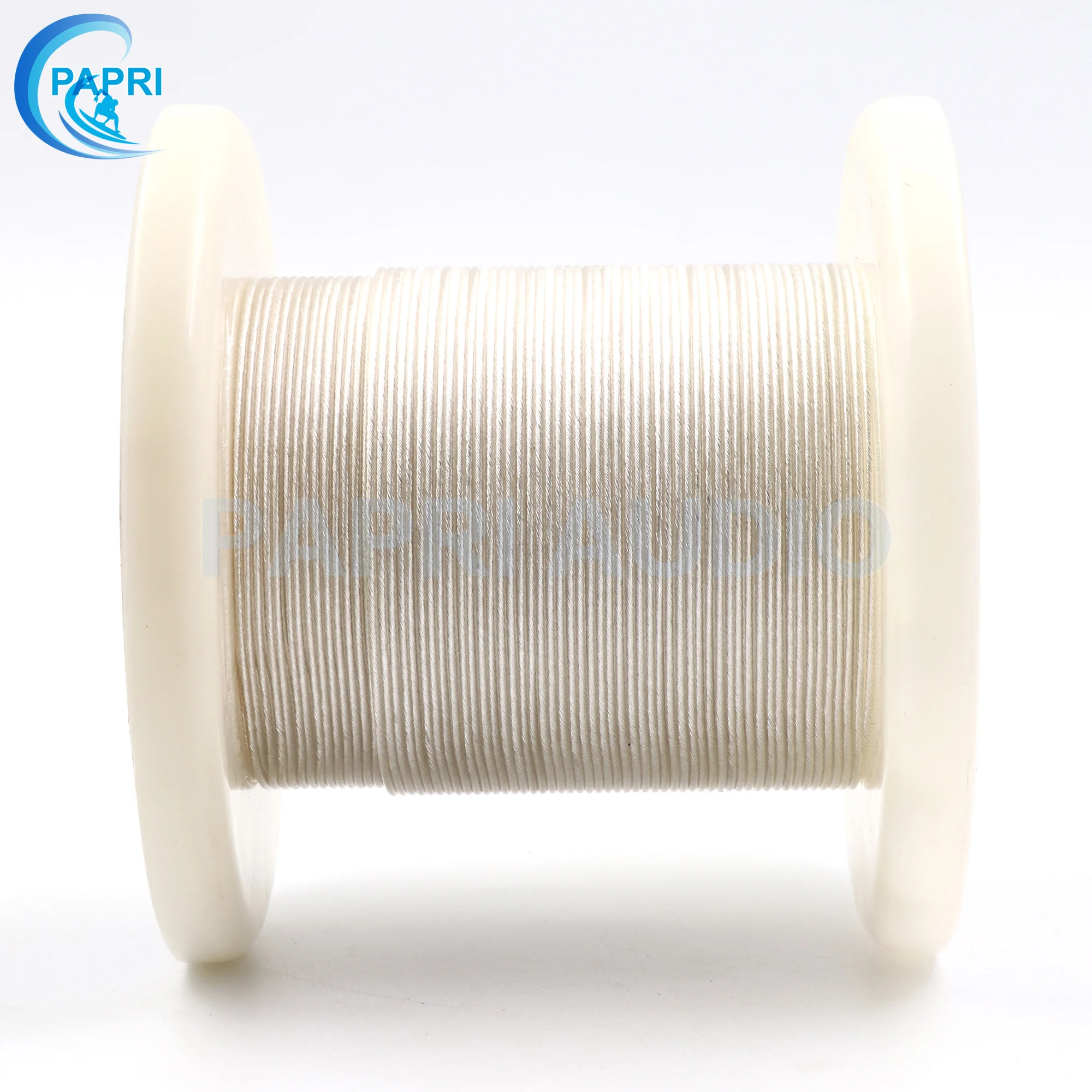 PAPRI Newest GM03 DIY Upgrade Headphone Cable 4N OCC Silver Wire Hifi For Earphone Headsets Line Audio Litz Structure 49 Cores