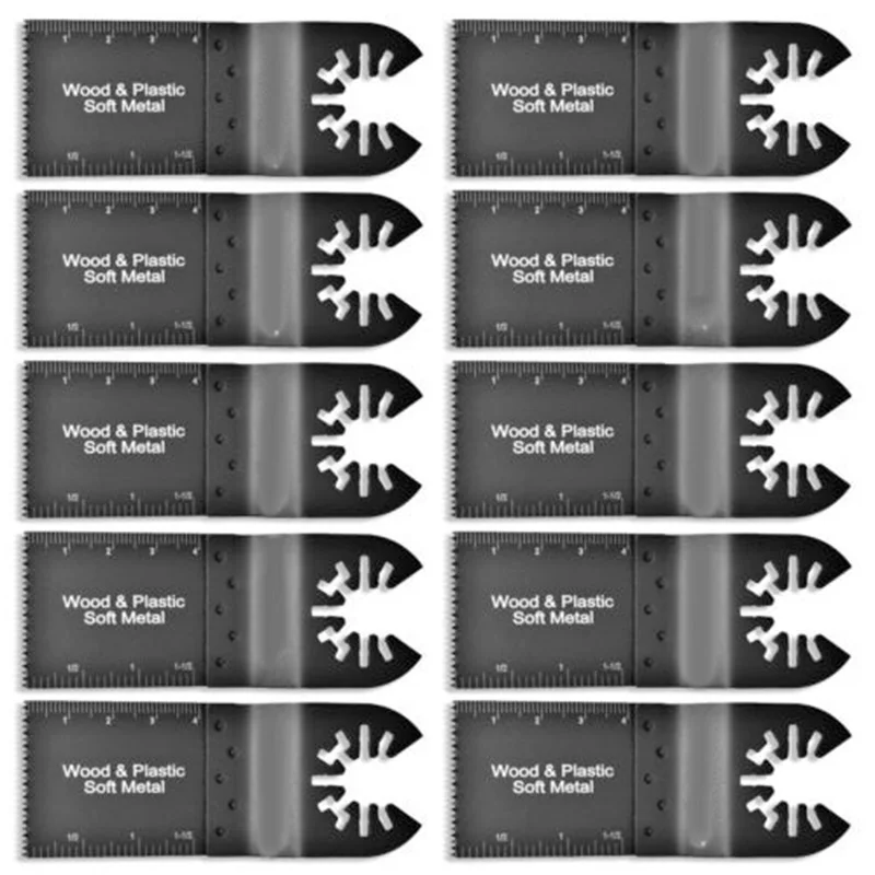 

New Arrival 10pcs 1-3/8inch 35mm Oscillating Multi-tool Wood Saw Blade For Black & Decker