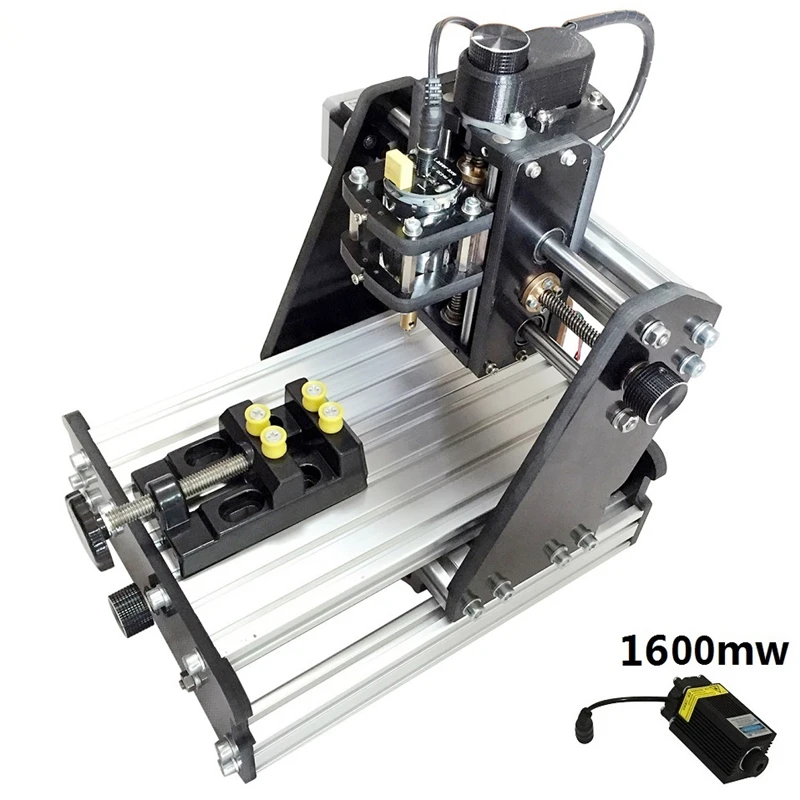 CNC 1510+1600mw laser GRBL control Diy high power laser engraving CNC machine,3 Axis pcb Milling