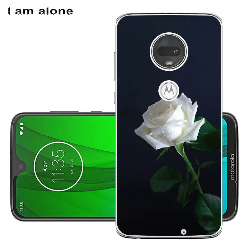 Чехлы для телефонов I am alone для Motorola Moto G7 G7 Play G7 power Solf из ТПУ, модные милые Чехлы для Moto G7 - Цвет: Solf TPU HH2