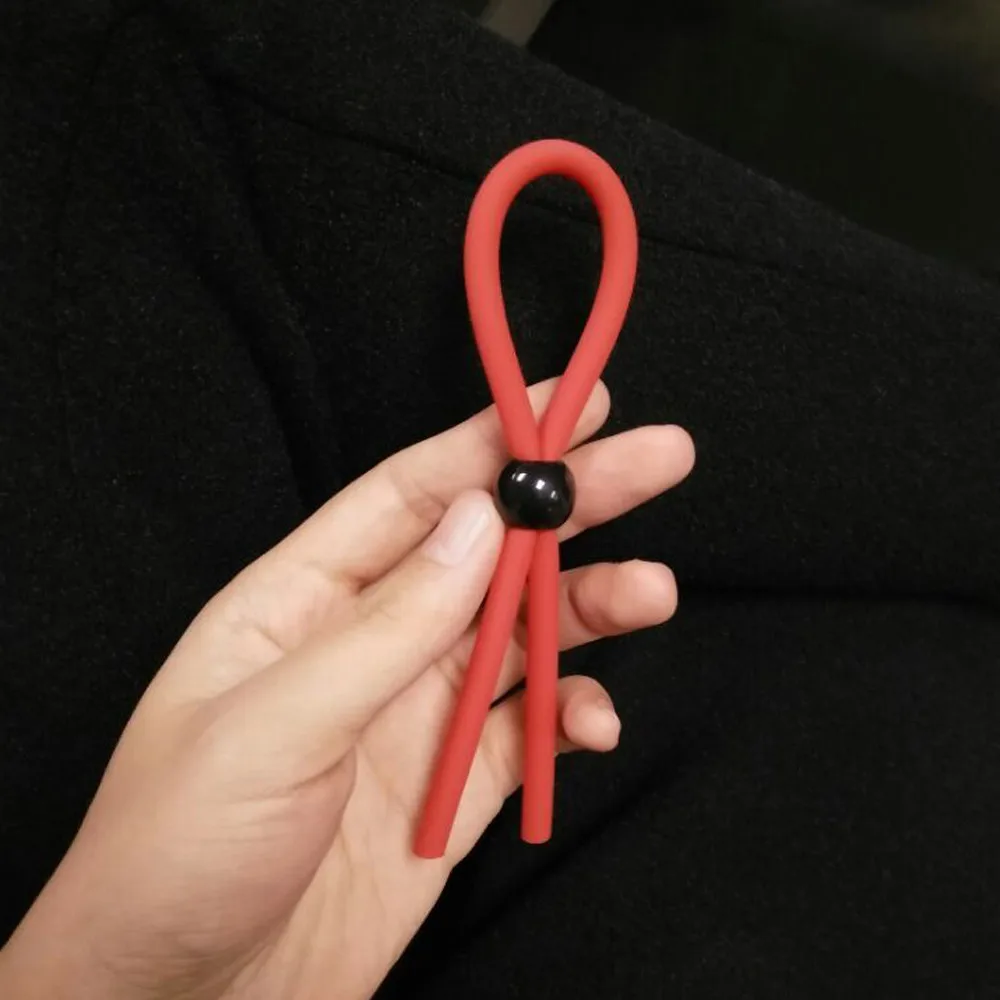 Adjustable Lock Silicone Penis Ring Adult Sex Toy For Men Sex Time Lasting Cock Ring Erotic Male Sex Products Ma6 2