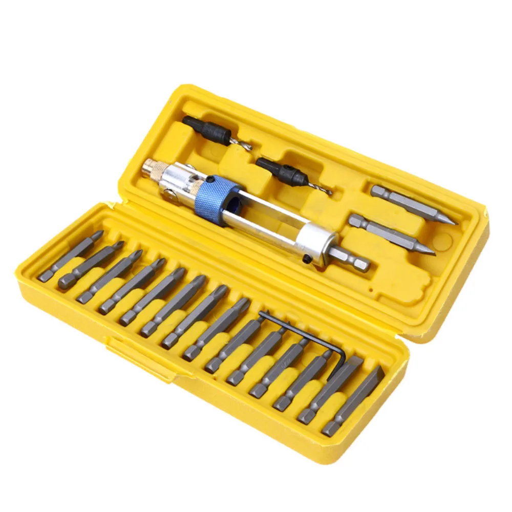 

Professional Universal Screwdrive Bit Nozzles Set of Head Screw Bit High Speed Steel Flathead Phillips Double Hand Tools