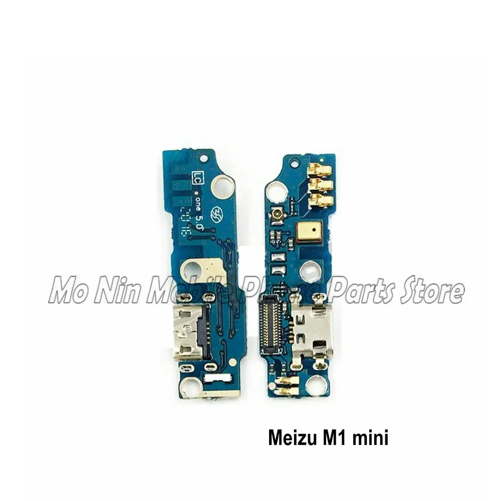 

New Microphone Module+USB Charging Port Board Flex Cable Connector Parts For MEIZU M1 M2 M3 M3s M5 M5s M6 mini Replacement