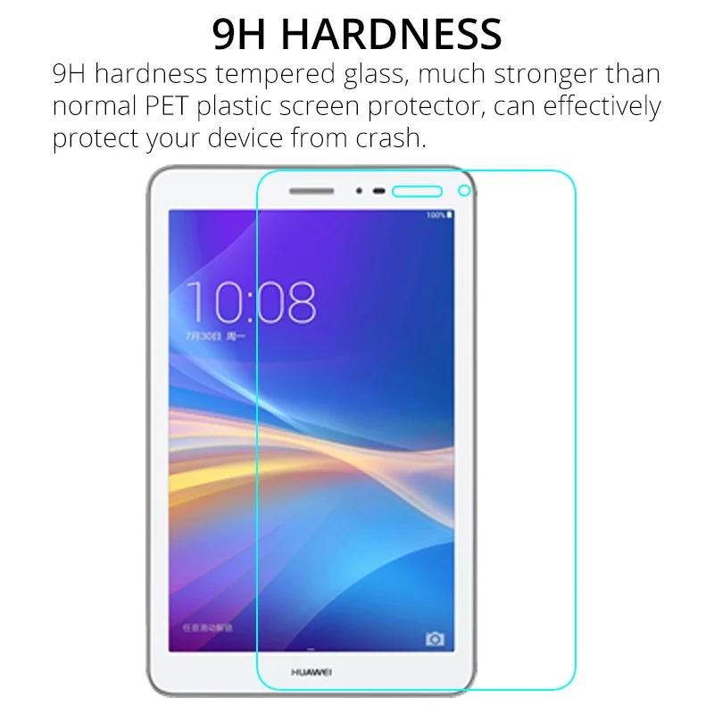 tablet holder for bed Tempered Glass for Huawei MediaPad T1 7  8  Glass for Huawei T1 8.0 T1-821W T1-823L For T1 7.0 T1-701u glass film wall mount tablet holder