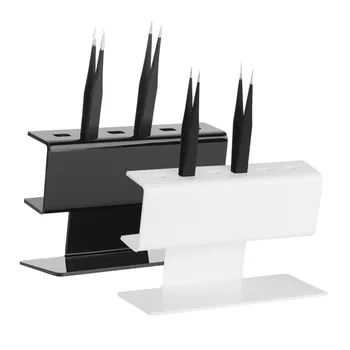 

Eyelash Extension Plastic Tweezers Shelf Holder 6pcs Tweezer Stand Positions Eye Lashes Beauty make up tools