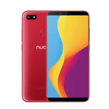 Nubia V18 смартфон 6,0" 4 ГБ ОЗУ 64 Гб ПЗУ аккумулятор 4000 мАч 13 МП+ 8 Мп камера 2160X1080 Snapdragon 625 отпечаток пальца мобильный телефон - Цвет: 4GB 64GB  Red