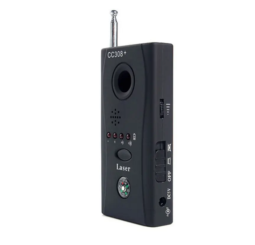 

High Performance sound detector anti wiretapping detector Probing Camera Headphone Long Life LED Signal Motion Sensor Alarm
