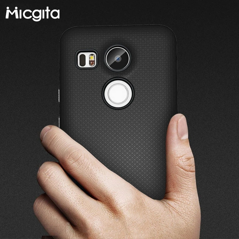 

Micgita For LG Nexus 5X Case Dual Layer Phone Cover Heat Dissipation Anti-Slide Impact Resistant PC + TPU ShockProof for LG H798