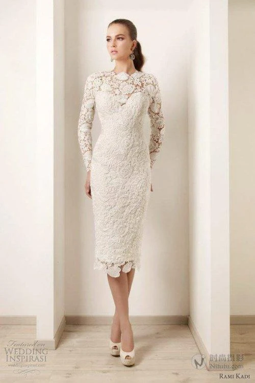 Elegant Short Wedding Dress Elegant Short Wedding Dress
