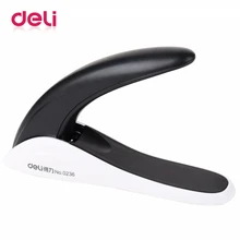 Deli 1 шт. сверхмощный степлер для удаления 0236 степлер металлический удобный ручной степлер для удаления школьный офисный степлер инструмент для привязки