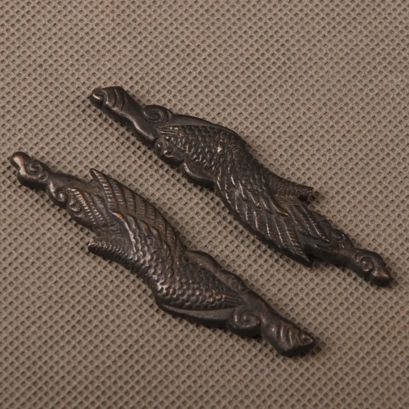 

New Style A Pair of Sword Fittings Delicate Alloy Menuki for Japanese Samurai Katana or Wakizashi or Tanto Special Metal Crafts