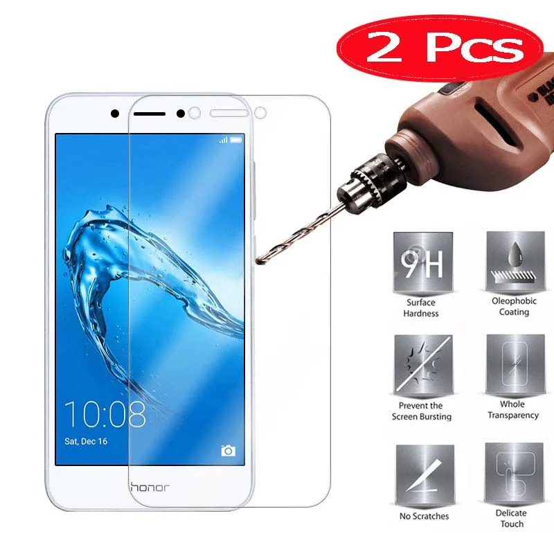 

2 Pieces HOPELF Tempered Glass for Huawei Honor 6A Screen Protector Phone Film for Huawei Honor 6A on Tempered Glass