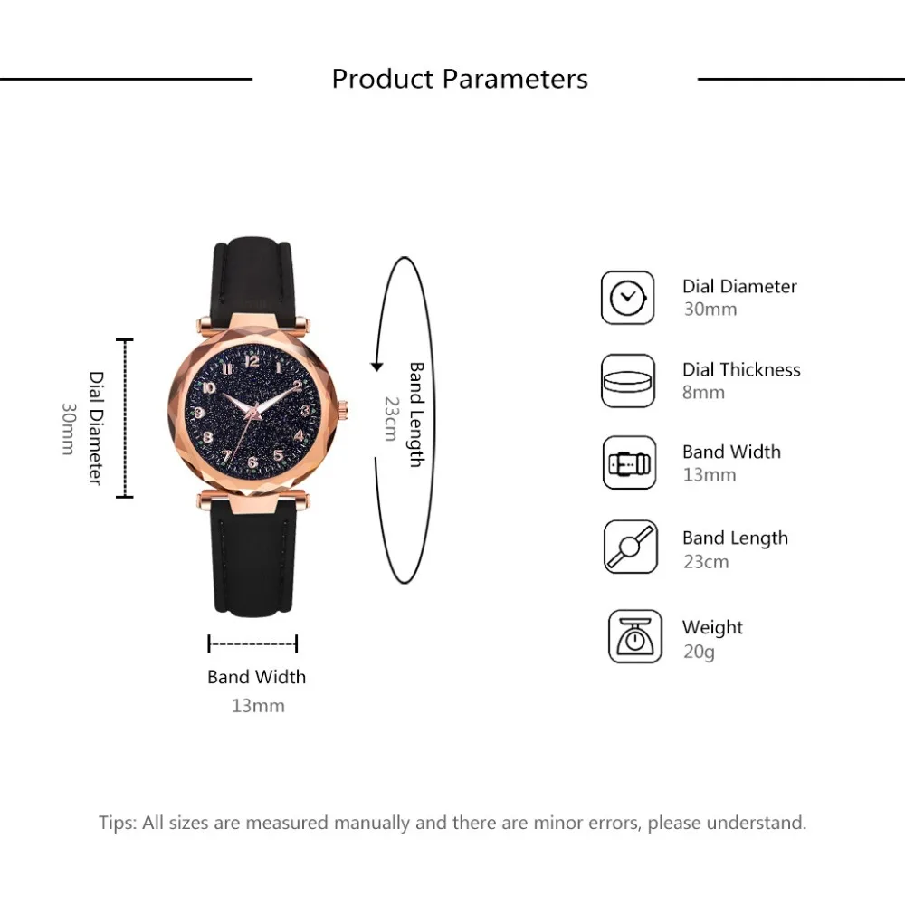 Изысканные роскошные женские часы, модные женские часы под платье, звездное небо, циферблат, кожаный ремешок, кварцевые часы, женские часы montre homme
