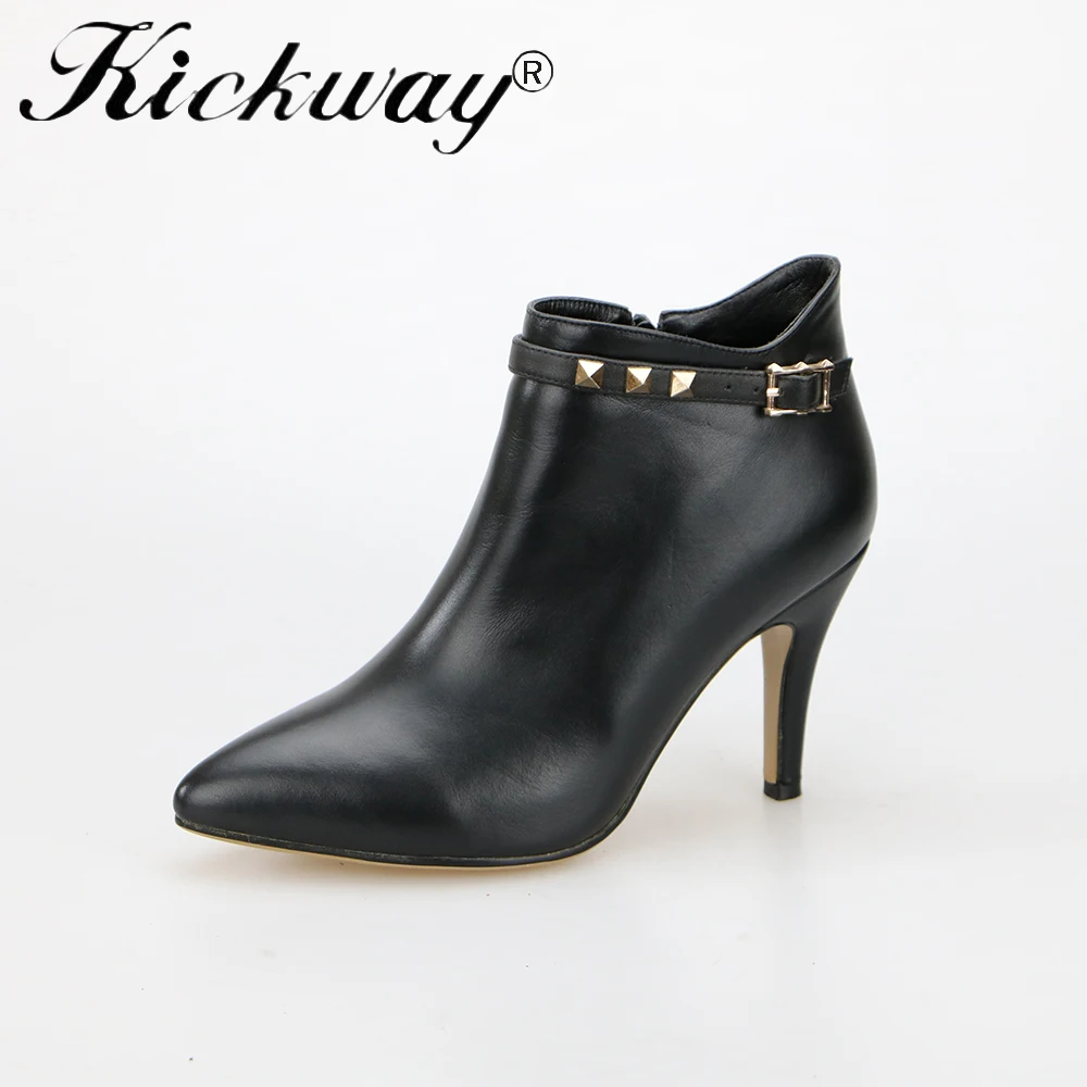 casual high heel boots