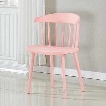 

Modern Design Plastic PP fashion colorful dining chair, loft cafe chair, meeting chair, computer chair, study leisure chair 2PCS