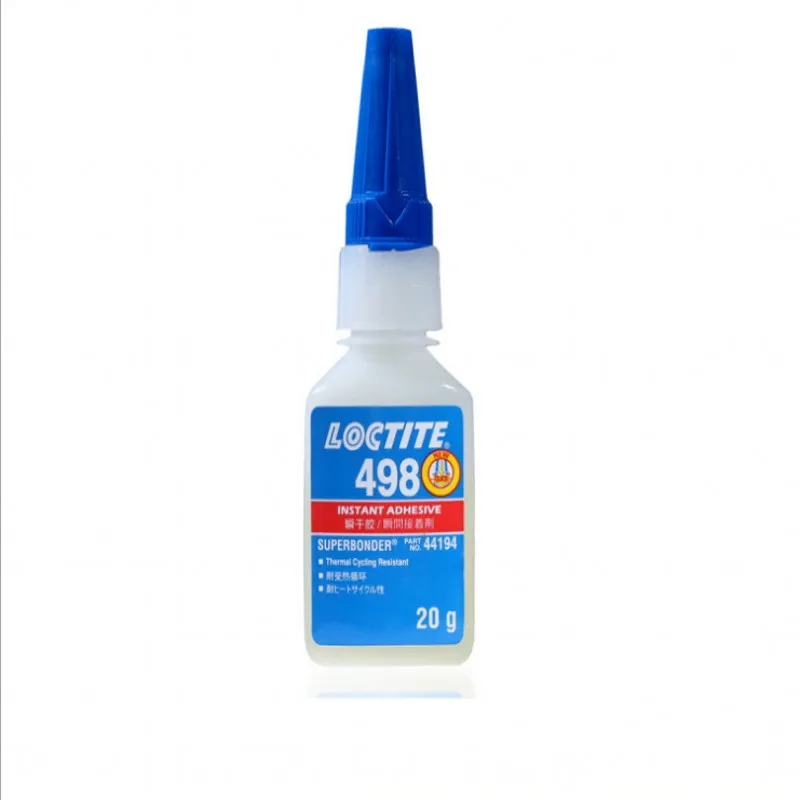 

Loctite 498 glue is a versatile adhesive especially suitable for heat resistant materials.
