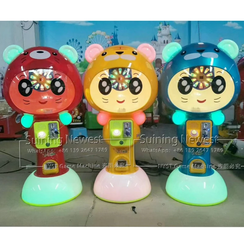 

European France Like Suining Newest NYST Amusement Park Equipment Coin Operated Arcade Game Machine Capsule Toys Vending Machine