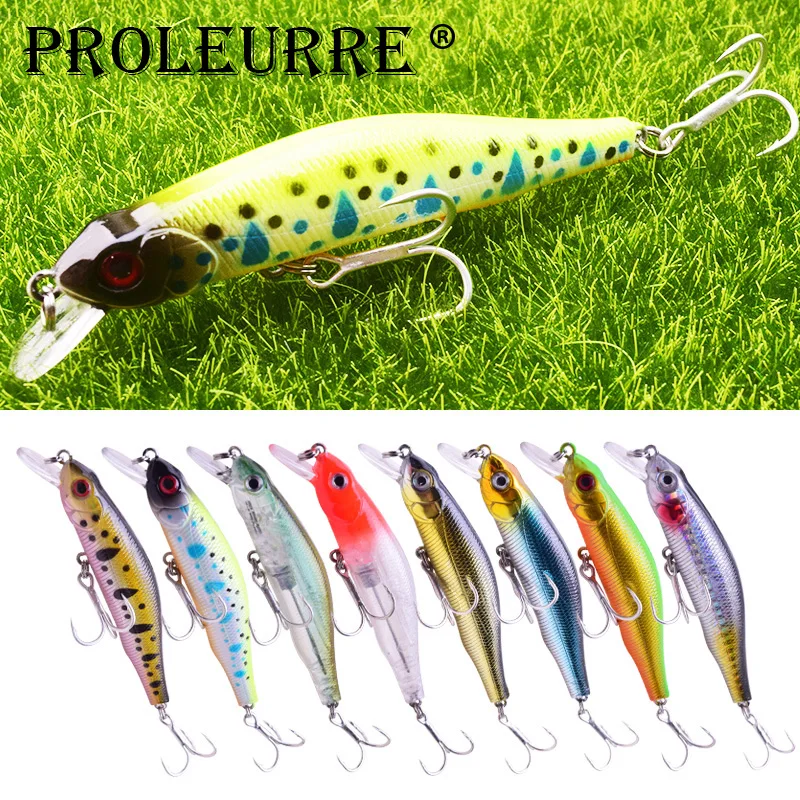 1 шт. жесткая рыболовная приманка 90 мм 8 5 г|minnow fishing|fake fishlure japan |