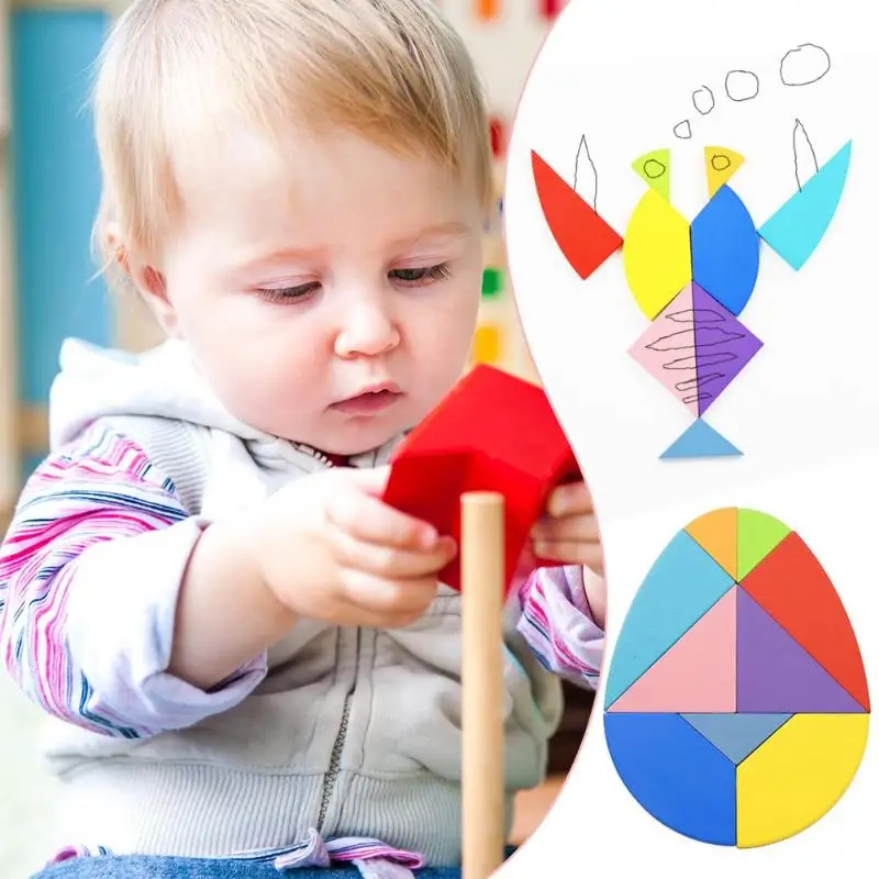 3D пазл "сто птиц" Детская игрушка-пазл для раннего развития деревянная игрушка для детей Развивающие головоломки