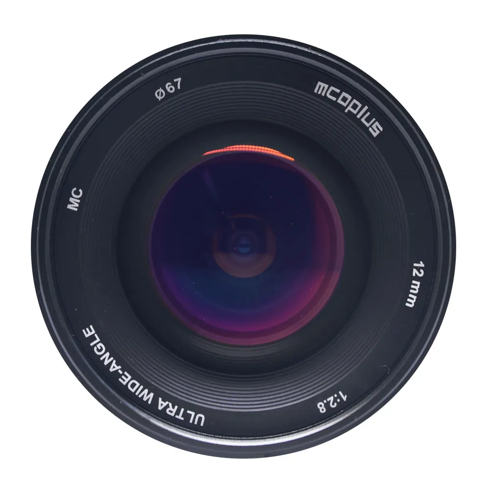 Mcoplus 12 мм f2.8 ультра широкоугольный объектив для Canon EF-M Fuji FX M43 E-mount APS-C беззеркальных камер A6500 A6300 XT2 объектив