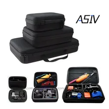 Promotion Travel Storage Collection Bag Case for Gopro Hero 3/4 Sj4000 Xiaomi Yi Action Soocoo Camera Sport Cam for Gopro