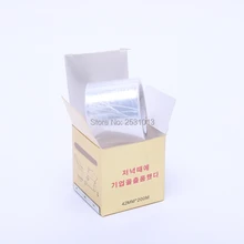 Пленка для бровей 50 мм* 200 м тату Перманентный макияж карандаш для бровей пластиковая обертка Защитные пленки для тату аксессуар