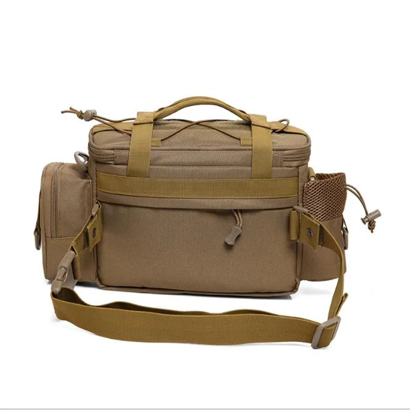 Tecido de Nylon Multifuncional-resistente ao Desgaste à Prova Bolsa de Armazenamento de Bolsas de Carretel de Pesca Isca de Pesca Equipamento de Pesca Água Bolsa Mochila d' 11 prova d' água saco mochila Saco de
