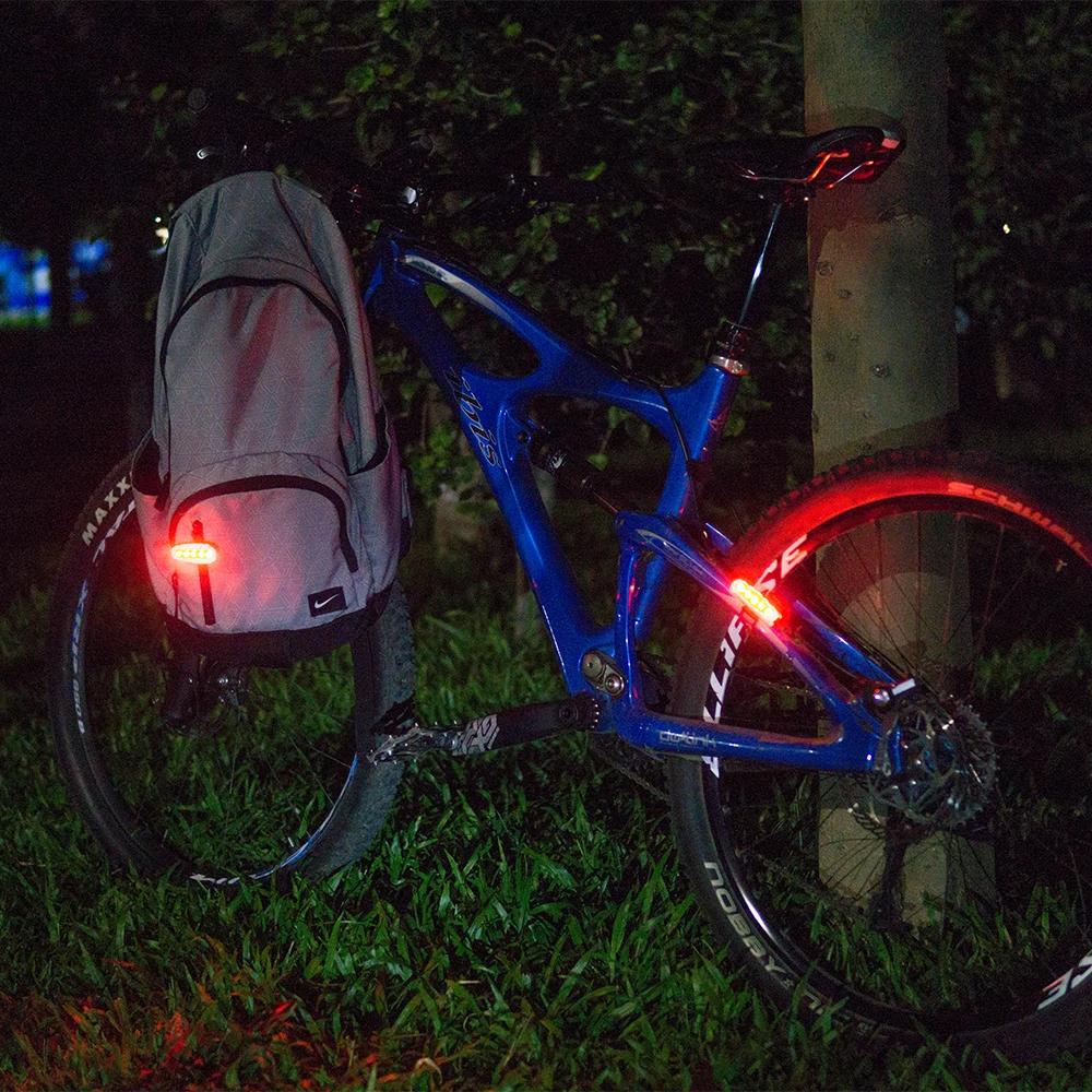 Excellent ZTTO USB Li-po Battery Rechargeable Road Mountain Bicycle Bike Clip Waterproof Taillight Running Light WR03 2