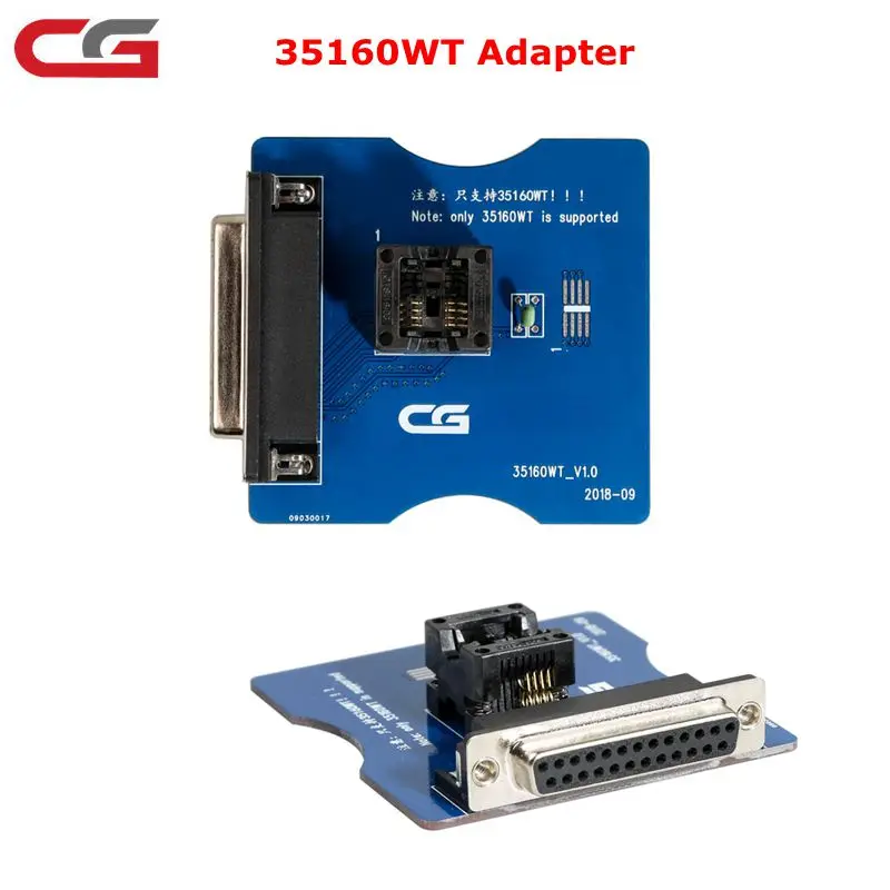 

CGPro 35160WT Adapter for 35160WT 35128WT Chip Work with CG Pro 9S12 Fix the Mileage without Emulator