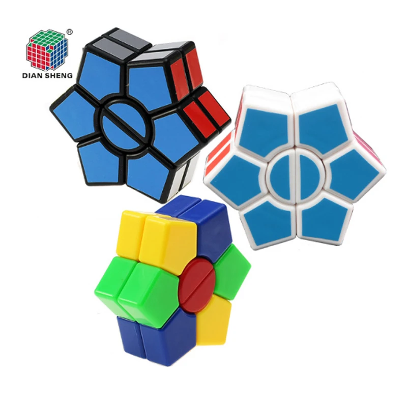 

Strange Sharp Magic Cube Cute Unique Flower Sharp Puzzle Magic Cube Intelligence Test Challenge Toys For Kids Magico Cubo Speed
