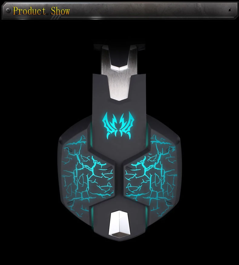 Vibration Function Professional Gaming Luminous Headphones 17
