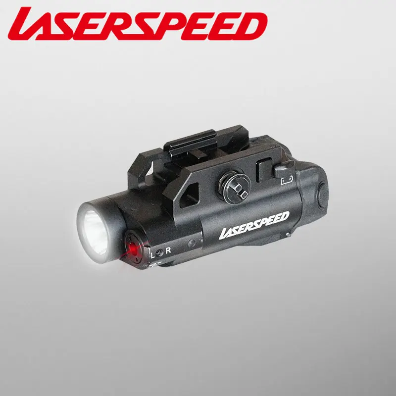 

Compact Red Dot Laser Sight Airguns Weapon Hunting Rifle Laser Airsoft Gun Laser Flashlight Combo for Picatinny Rail