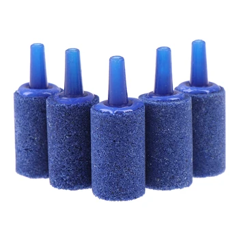 

5pcs/lot Fish Tank Air Stone Aeration Aerator Cylinder Aquarium Bubble Fish Tank Air Stone Pumps Accessories