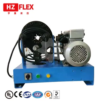

220v single phase 1 inch teflon hose crimping machine with 8 sets of dies