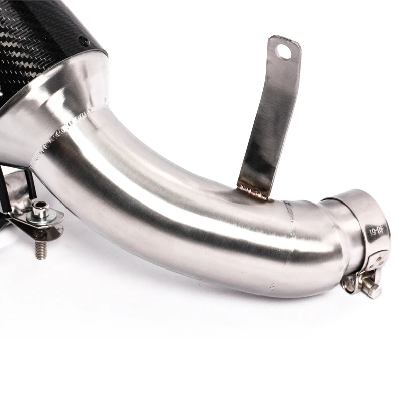 2009 2010 2011 2012 2013 без шнуровки для Honda CB1000R мотоцикл средняя труба с выхлопные глушители трубы