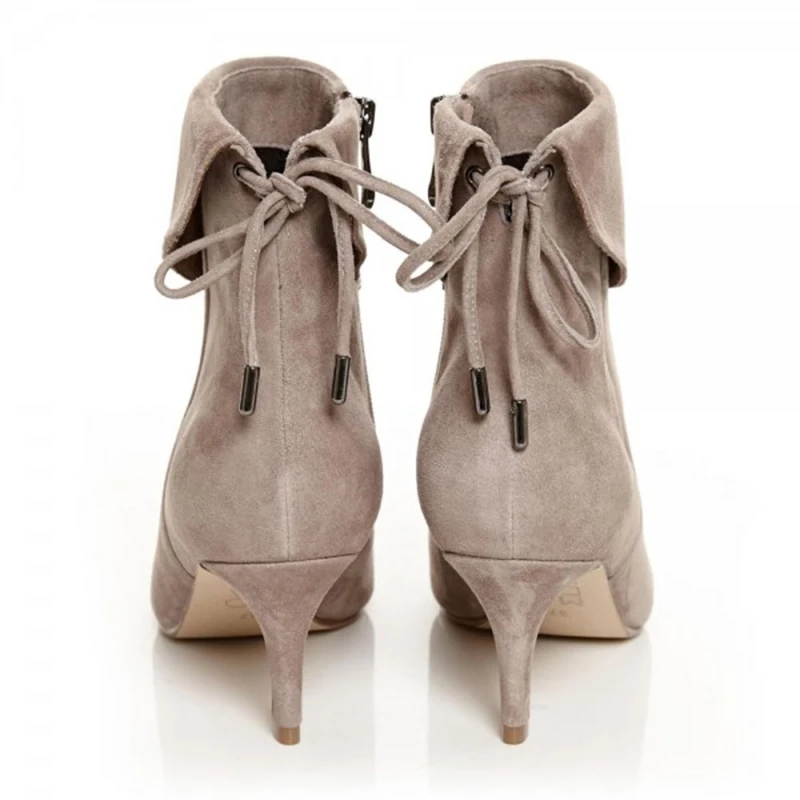 beige_fashion_boots_stiletto_heels_ankle_boots_suede_lapel_boots03