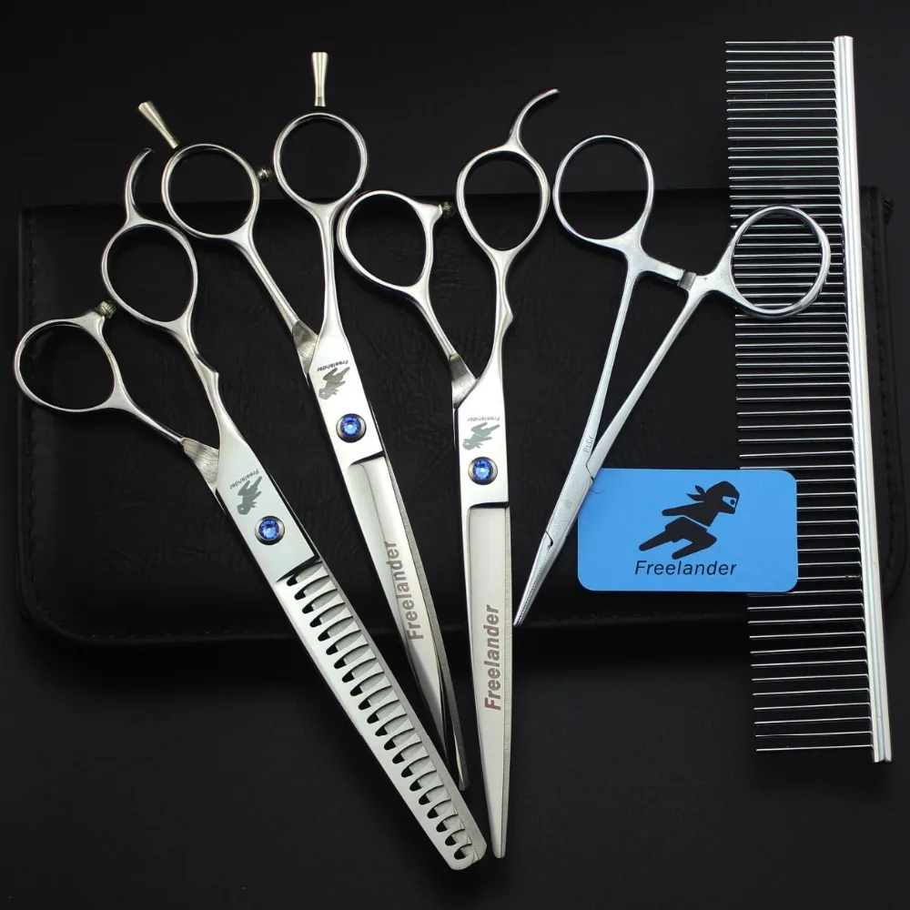 

Freelander High Quality Professional Pet Grooming Scissors 7 Inch Left Hand,Scissors For Dog Grooming,Dog Grooming Shears
