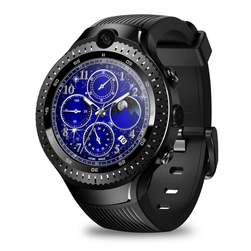 Zeblaze THOR 4 Dual smart с камерой 5 Мп + МП пульсометр GPS 4G умные часы mp3/MP4 плеер Google Play для