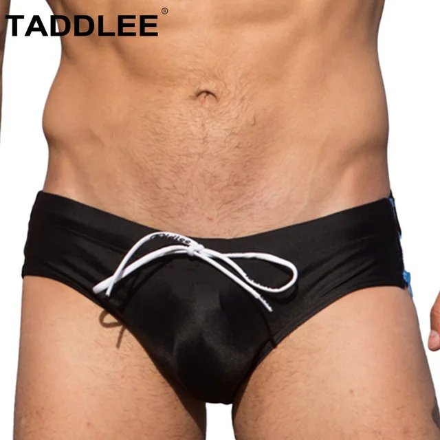 Best Offers Taddlee Brand Sexy Men's Swimwear Swimsuits Swim Boxer Briefs Surf Board Trunks Shorts Gay Penis Pouch Pad Inside WJ Black Color Best Offers Taddlee Brand Sexy Men's Swimwear Swimsuits Swim Boxer Briefs Surf Board Trunks Shorts Gay Penis Pouch Pad Inside WJ Black Color