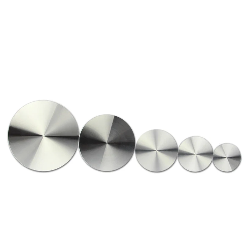 

4Pcs/Lot 8mm M8 M10 Thick Solid Aluminum Circle Disc Glass Top Adapter Coffee Tea Table Bar Glass Top