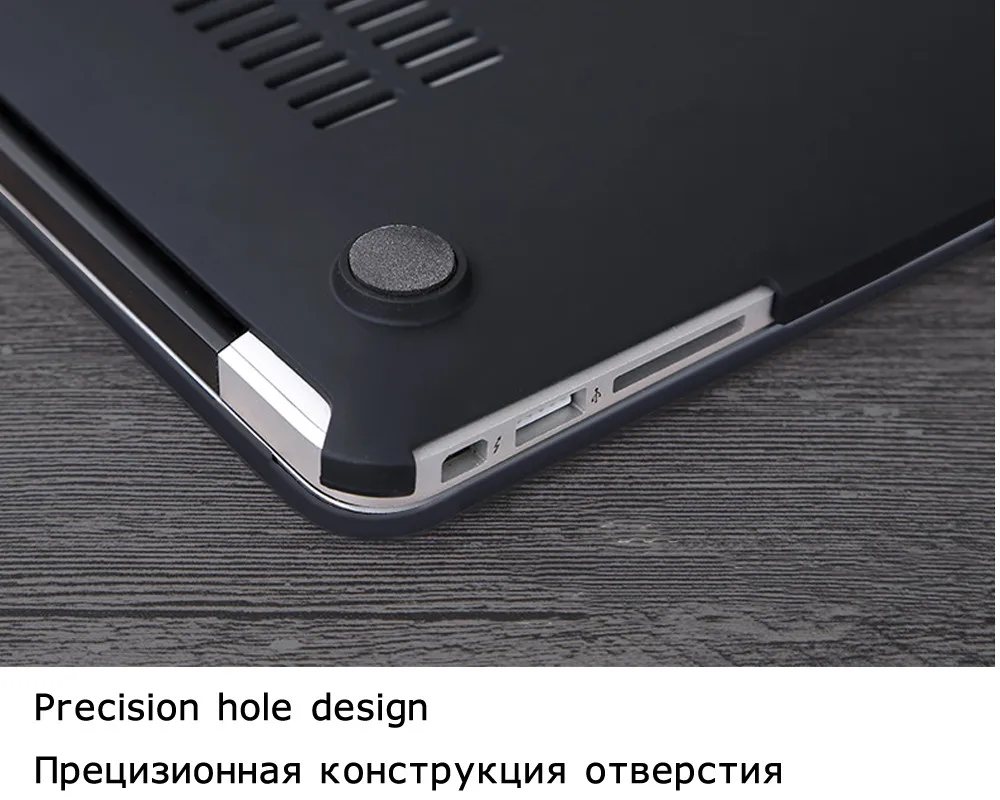 Минималистичный чехол для ноутбука Macbook Air Pro retina 11 12 13 15 дюймов с логотипом, корпус компьютера, изысканная Точная защита