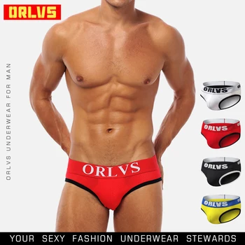 

ORLVS Brand Breathable Men Underwear Sexy Briefs Comfortable Underpants Cueca Tanga Male Panties Mesh Nylon Men Briefs OE134